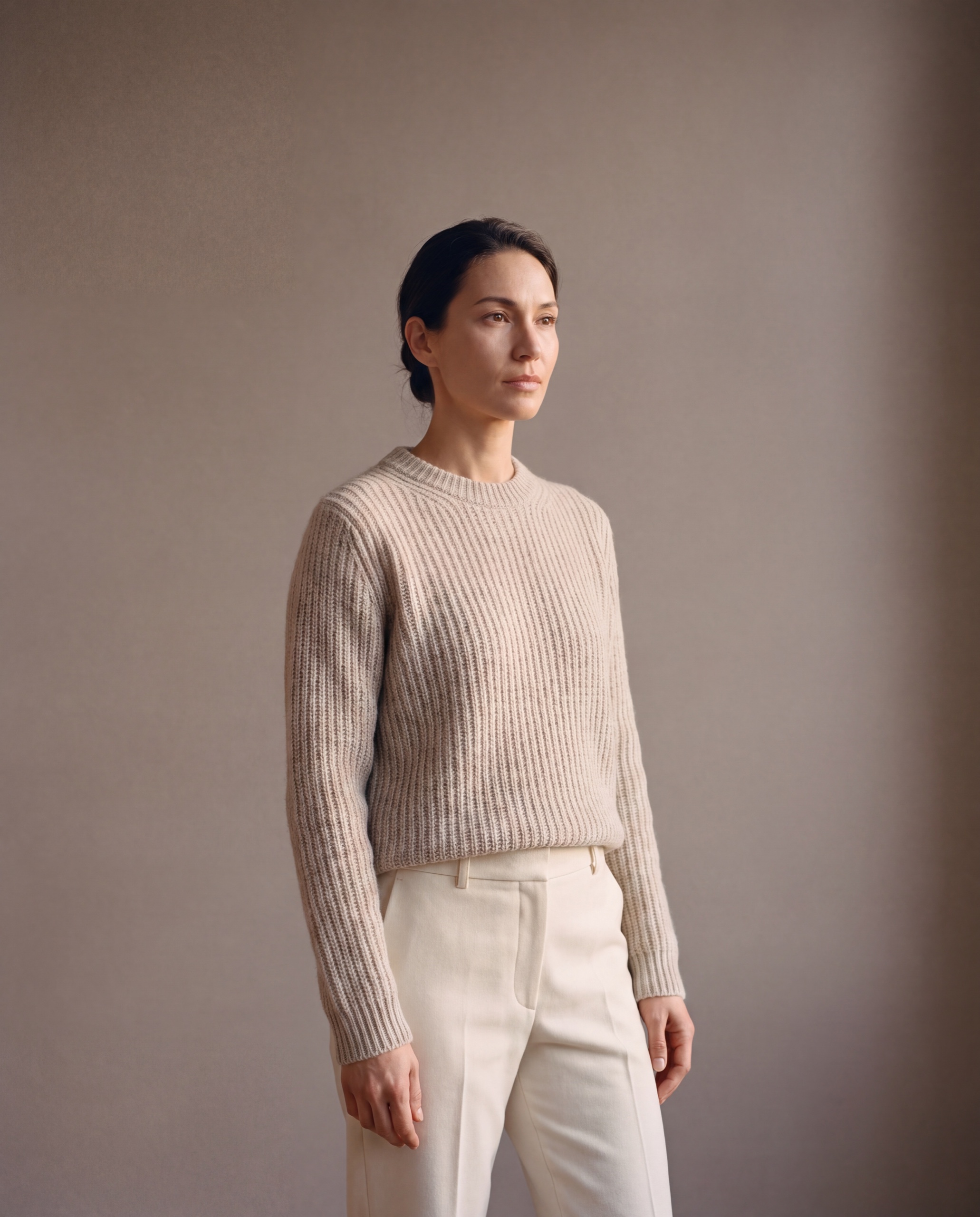 HALDEN — Ribbed cashmere